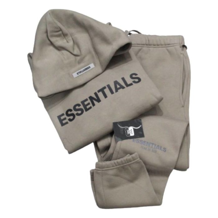 Fear Of God Essential Tracksuit Brown