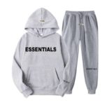 Fear Of God Essentials Tracksuit gray