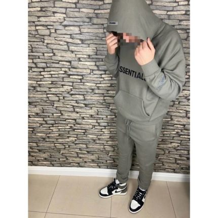 Fear Of God Essentials Tracksuits Gray